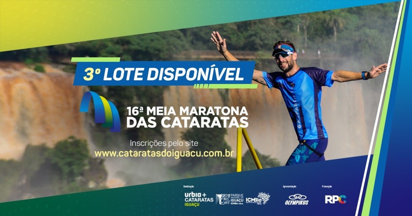 Inscrições para a 16.ª Meia Maratona das Cataratas