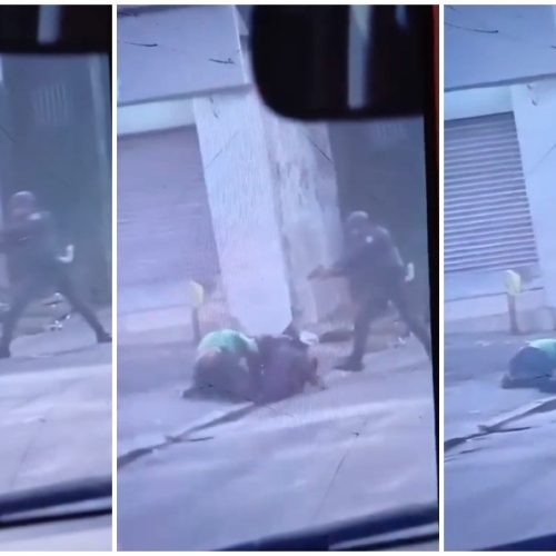 VÍDEO: suspeito é morto por PM com tiros à queima-roupa em SP