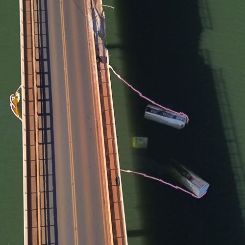 Motoristas pedem melhorias em ponte sobre o Rio Grande entre Colômbia, SP, e Planura, MG