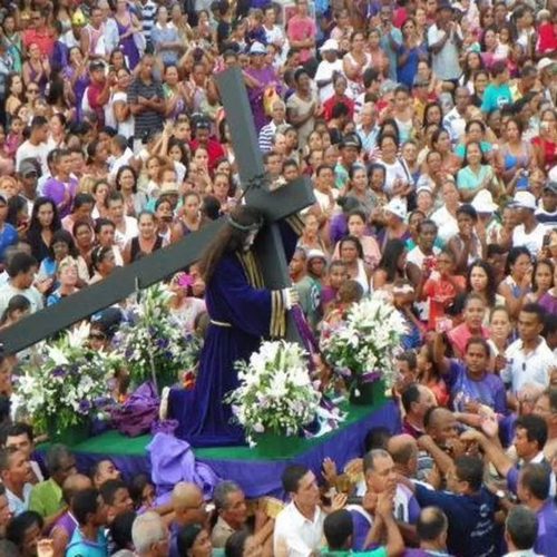 Milhares de pessoas acompanham Romaria de Nosso Senhor dos Passos em São Cristóvão