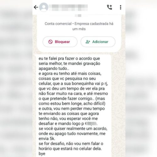 Jovem é presa suspeita de extorquir cerca de R$ 50 mil de amigo casado para não revelar traição