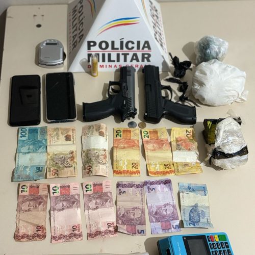 Polícia prende homem após ser flagrado escondendo drogas em bolso de bermuda e cueca, em Chapada Gaúcha; irmão dele também foi detido